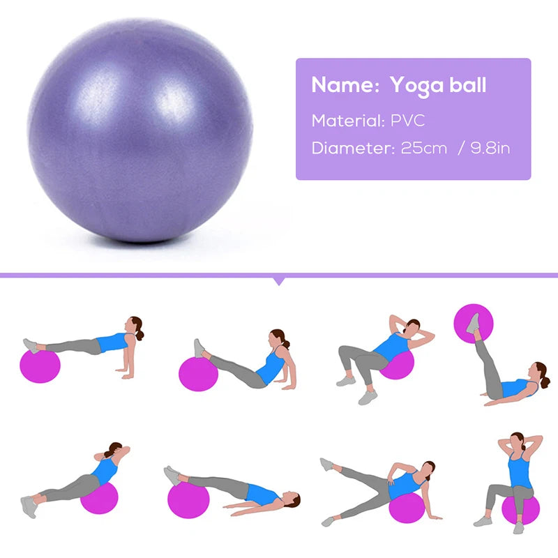 5Pcs Yoga Ball Kits and Sets for Beginner