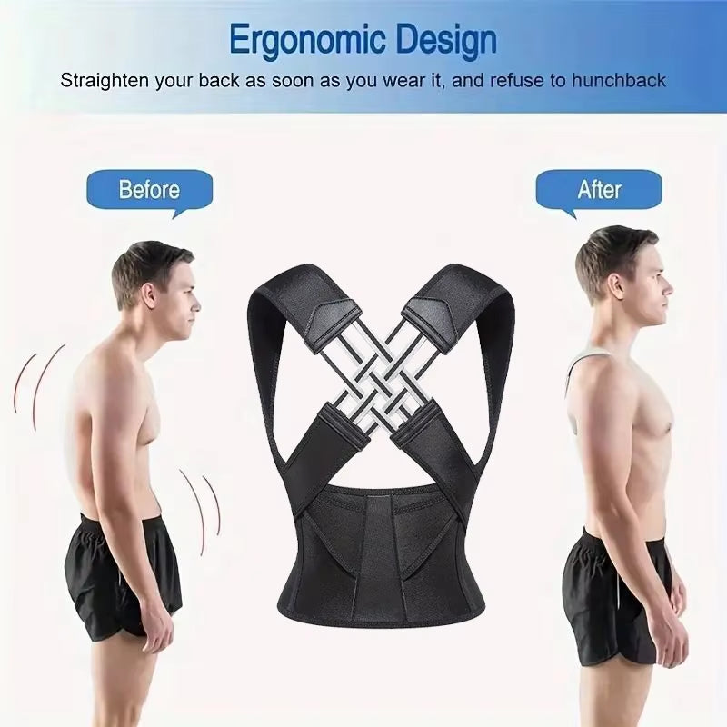 Back Brace Posture Corrector for Women and Men