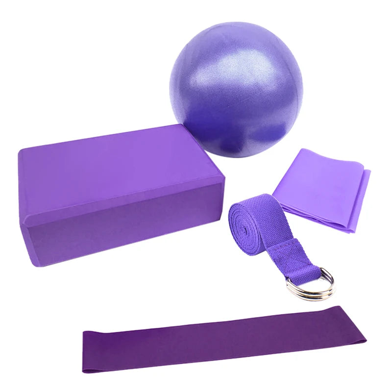5Pcs Yoga Ball Kits and Sets for Beginner