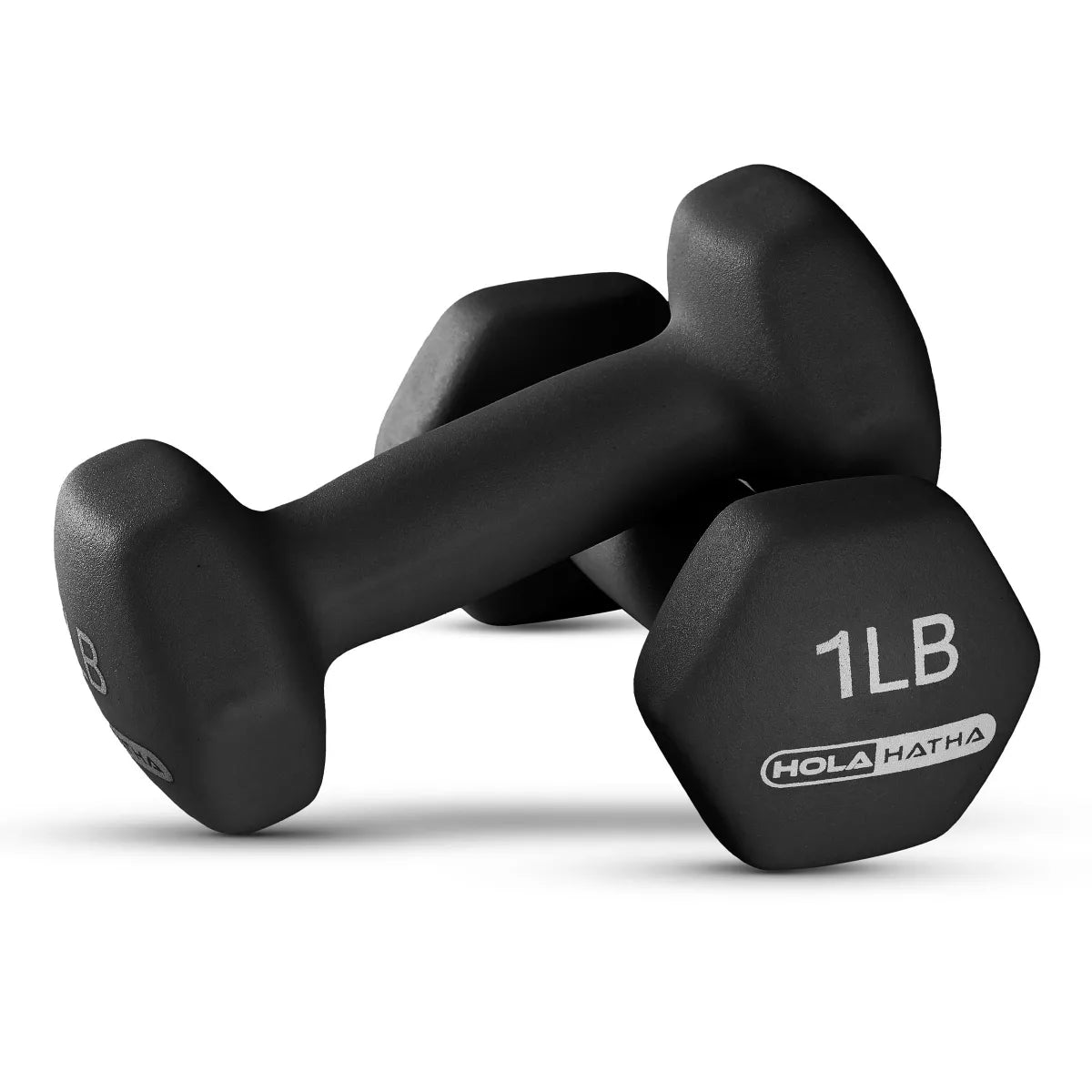 Holahatha 1, 2, and 3 Pound Neoprene Dumbbell Weight Set