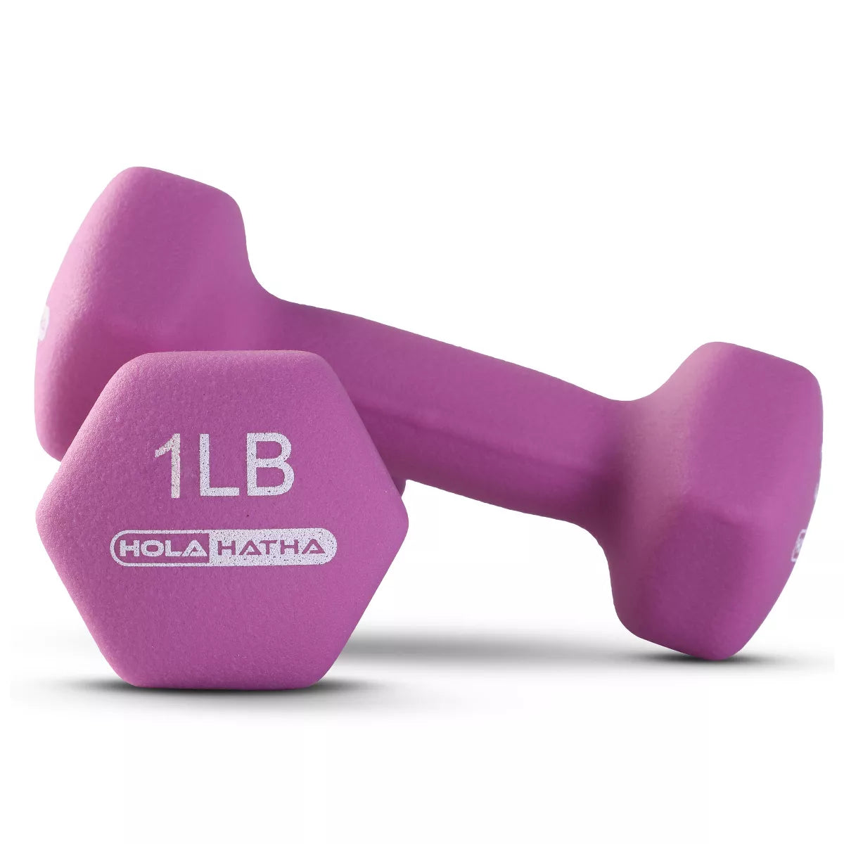 Holahatha 1, 2, and 3 Pound Neoprene Dumbbell Weight Set